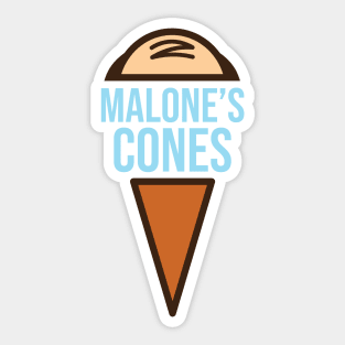 The Office – Malone’s Cones Colour Sticker
